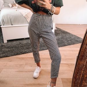 Checkered pants
